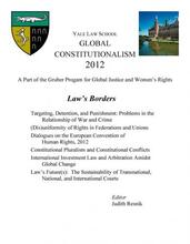Cover of Global Constitutionalism 2012 : Law's Borders book