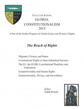 Global Constitutionalism 2015: The Reach of Rights Cover of Global Constitutionalism 2015: The Reach of Rights book